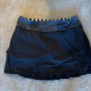 Lululemon pace setter skirt